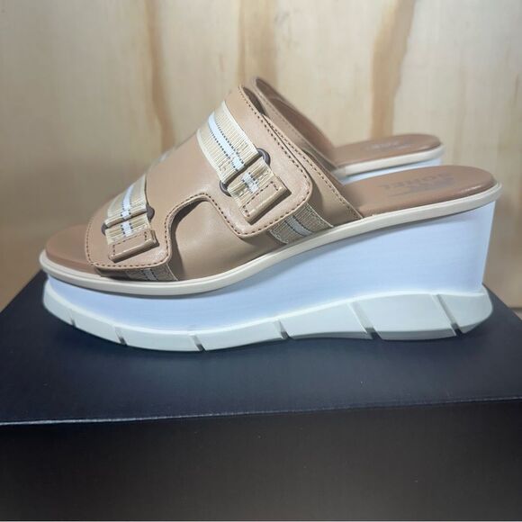 Sorel Joanie III Beige Slide Sandals Women’s Size 8 New in Box - Picture 1 of 7
